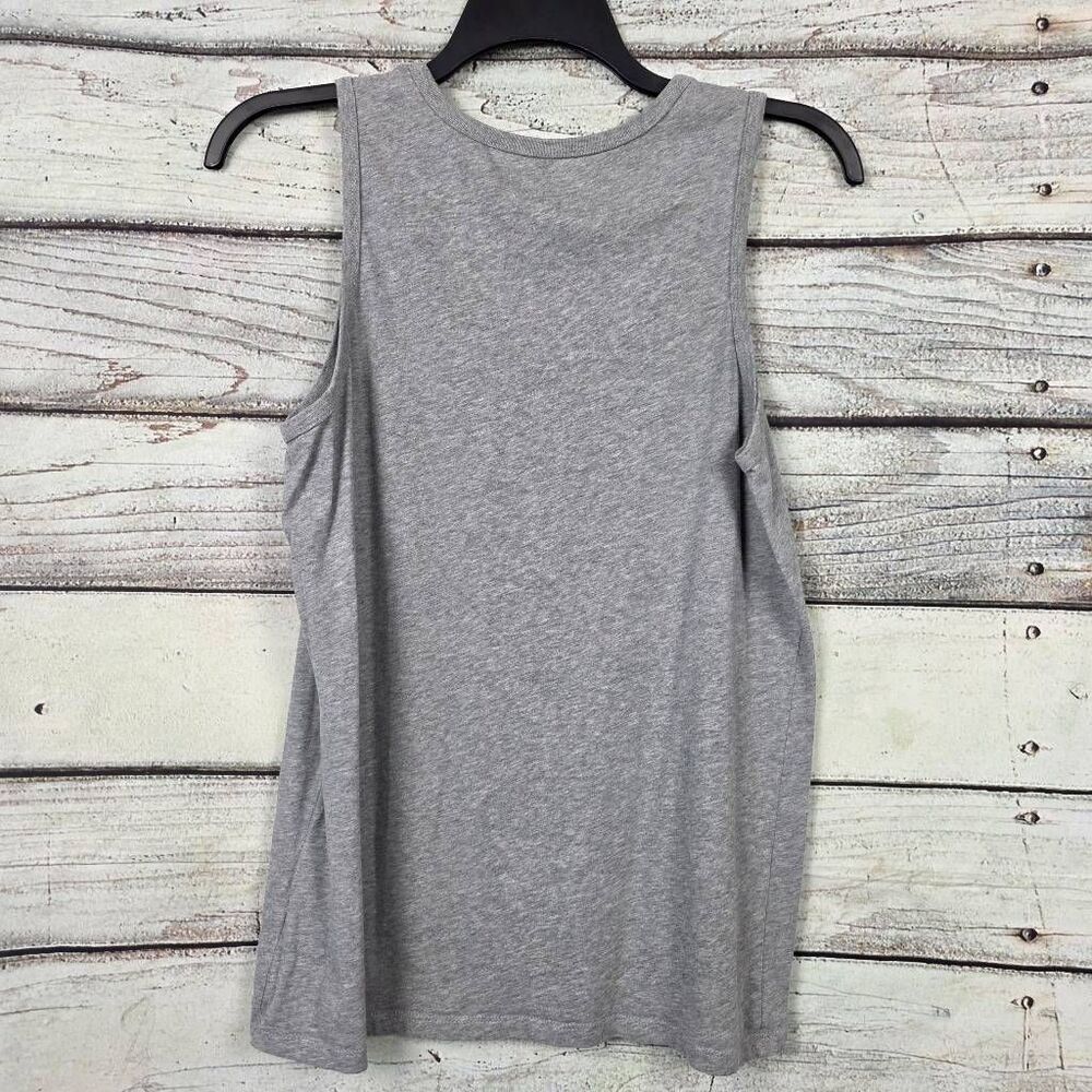 Nike Just Do It Sleeveless Tank Top Medium Gray - Picture 3 of 6